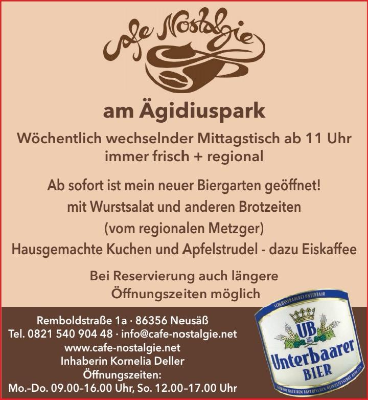 Cafe Nostalgie - Weißwurstfrühstück
